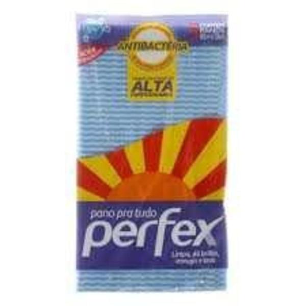 Pano Perfex Antibacteria 5UN Azul