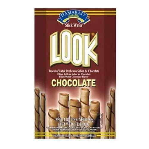 Stick Wafer LOOK ITAMARATY Chocolate 55g
