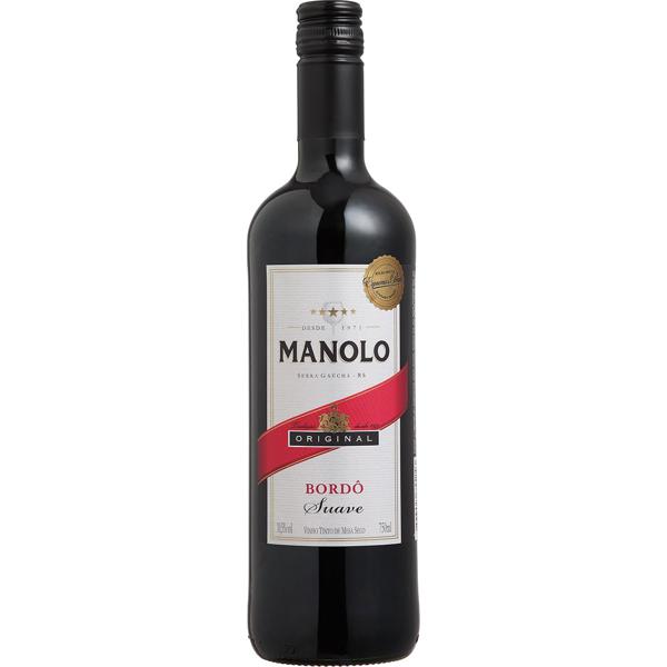 Vinho Manolo 750ml Tinto Suave
