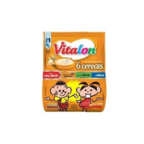 Mingau VITALON Turma da Mônica 6 Cereais 200g