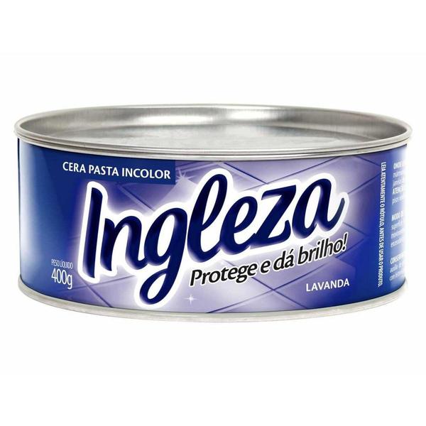 Cera em Pasta Ingleza Incolor 400g