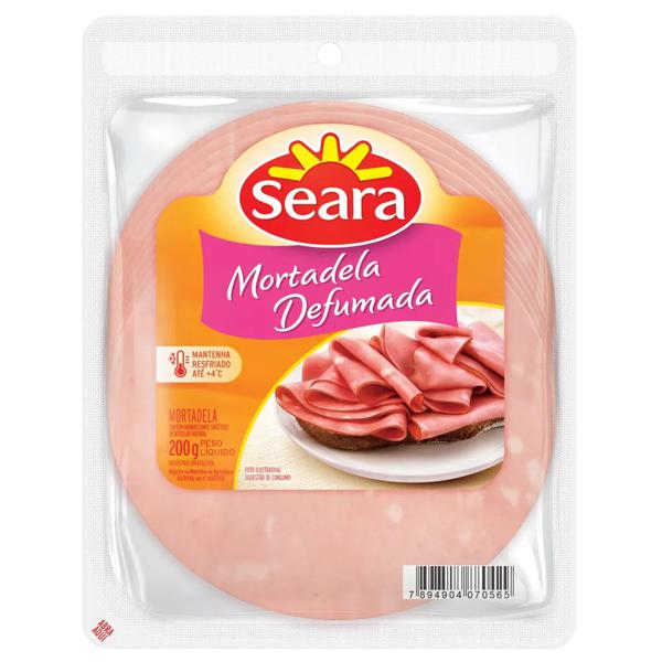 Mortadela Defumada SEARA Fatiada 200g