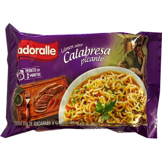 Macarrão Instantâneo ADORALLE 85g Calabresa Picante