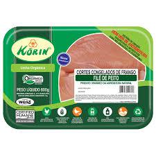 Filé de peito de frango orgânico 600g - Korin
