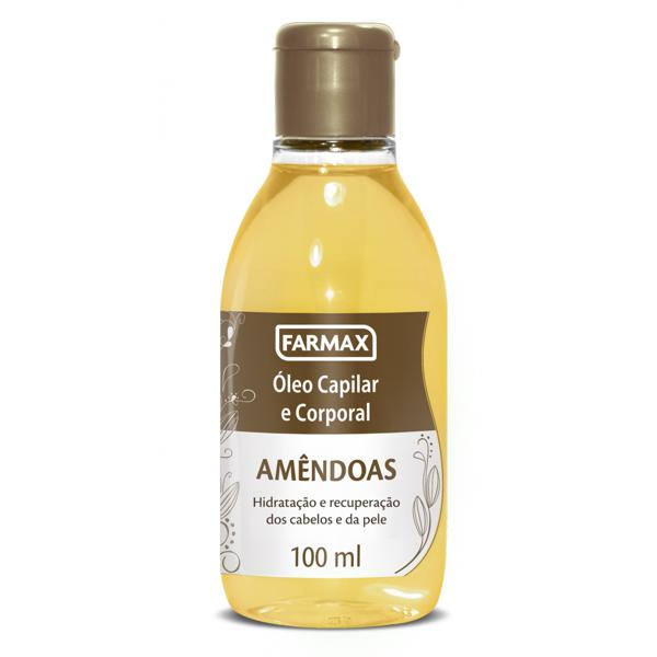 Óleo Capilar Farmax Corporal Amendoa 100ML