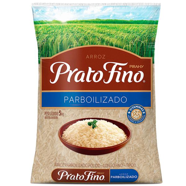 Arroz Parboilizado Prato Fino 5kg Tp1