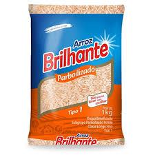 Arroz Parboilizado Brilhante 1KG