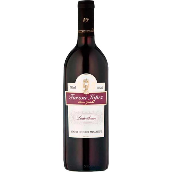 Vinho Tinto Bordo Seco FARONI LOPEZ 750ML