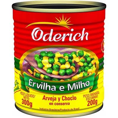 Ervilha e Milho ODERICH 200g