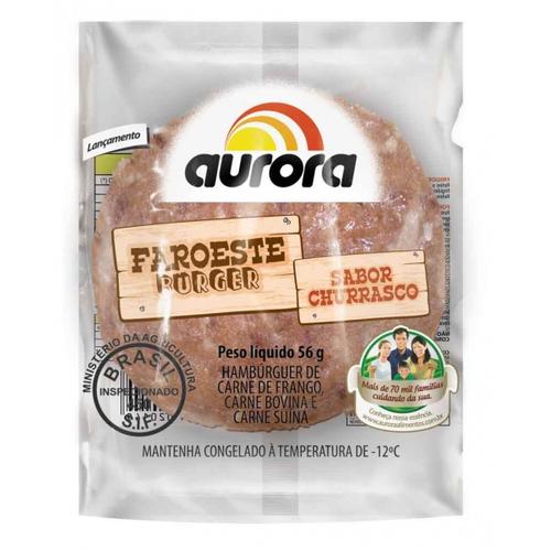Hambúrguer AURORA Faroeste Burguer 56g