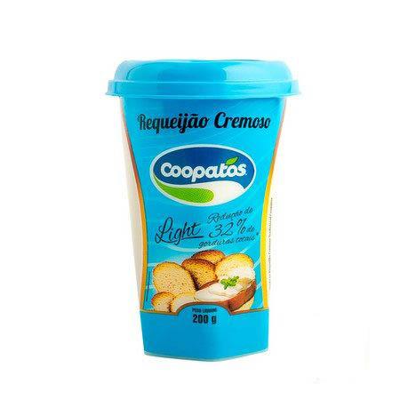Requeijão Cremoso COOPATOS Light 200g