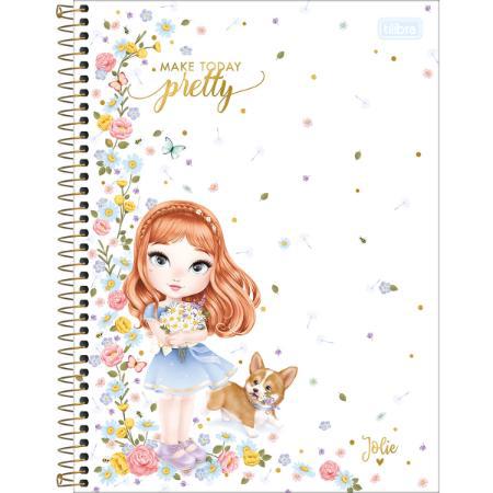 Caderno Espiral TILIBRA 80 Folhas 1 Matéria Capa Dura