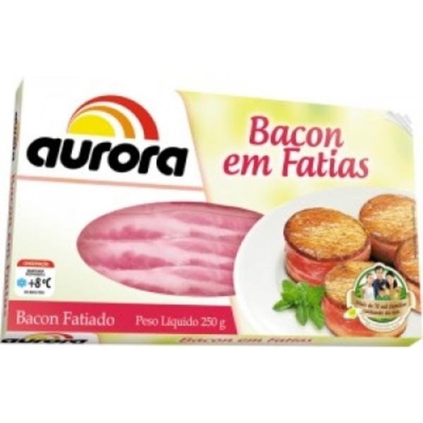 Bacon Fatiado AURORA 250g