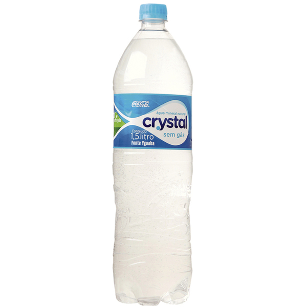 Agua  CRYSTAL Sem Gás 1,5L