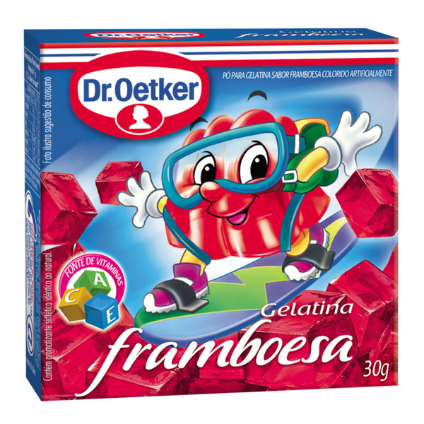 Gelatina em Pó DR.OETKER Framboesa 30g