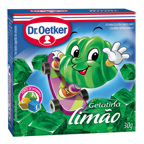 Gelatina em Pó DR.OETKER Limão 30g