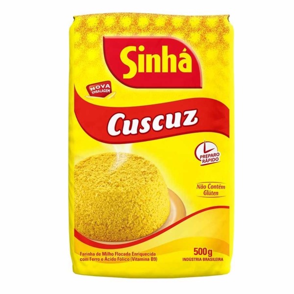 Cuscuz de Milho Sinha 500G Tradicional