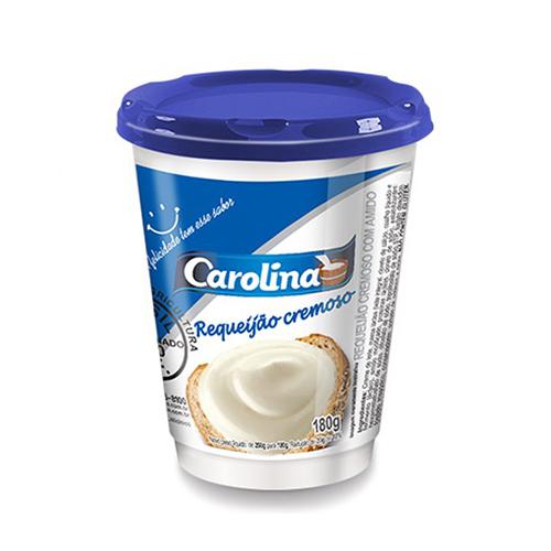 Requeijão Cremoso CAROLINA Com Amido Tradicional 180g