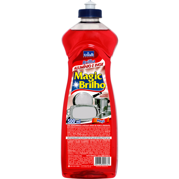 Limpa Alumínio MAGIC BRILHO 500ml