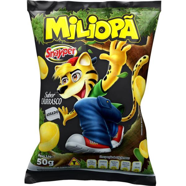 Salgadinho MILIOPÃ Churrasco 50g