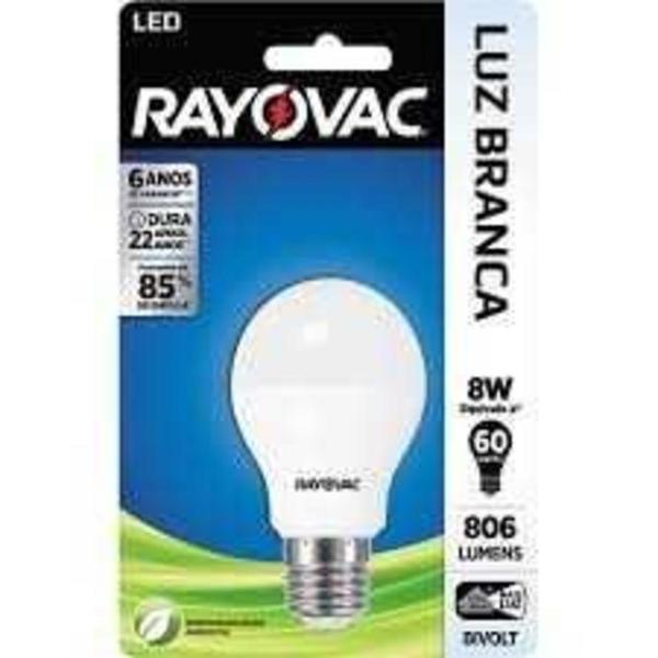 Lâmpada LED RAYOVAC 8W