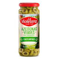 Azeitonas Verdes LA VIOLETERA Fatiada 175g
