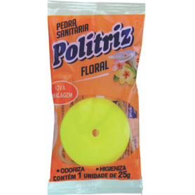 Pedra Sanitária POLITRIZ Floral 25g