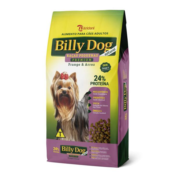 Ração BILLY DOG Raças Pequenas Premium 1kg
