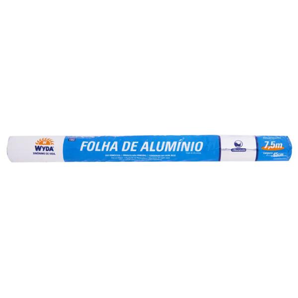 Papel Aluminio WYDA 45m x 7,5m