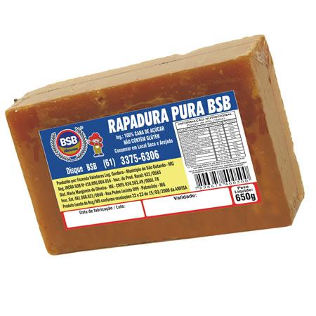 Rapadura BSB Cana 650g