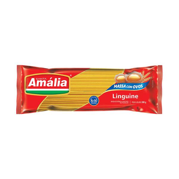 Macarrão Linguine AMALIA Com Ovos 500g