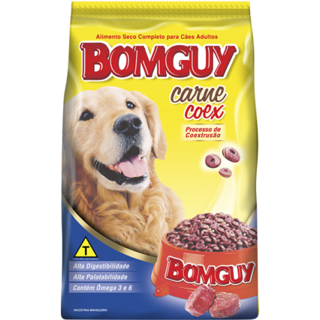 Ração para Cães Adultos BOMGUY Carne 1Kg