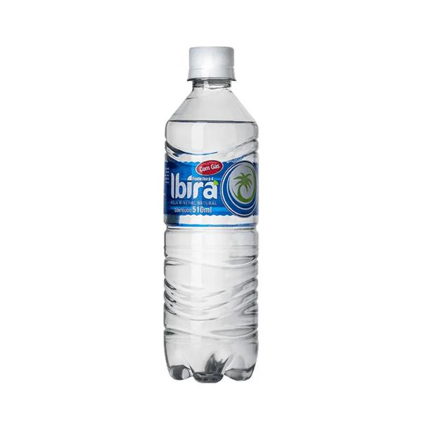 Água Mineral IBIRA Com Gás 510ml