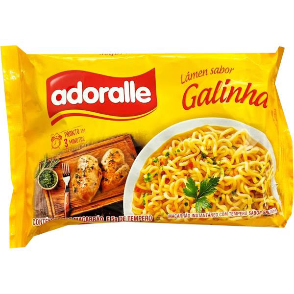 Macarrão Instantâneo ADORALLE Galinha 85g