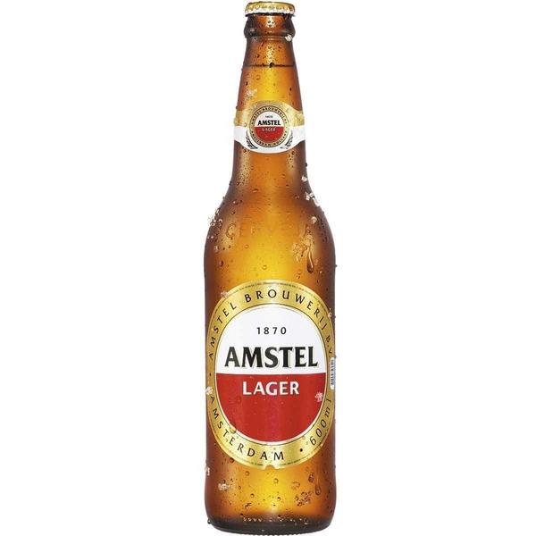 Cerveja AMSTEL Puro Malte Garrafa 600ml