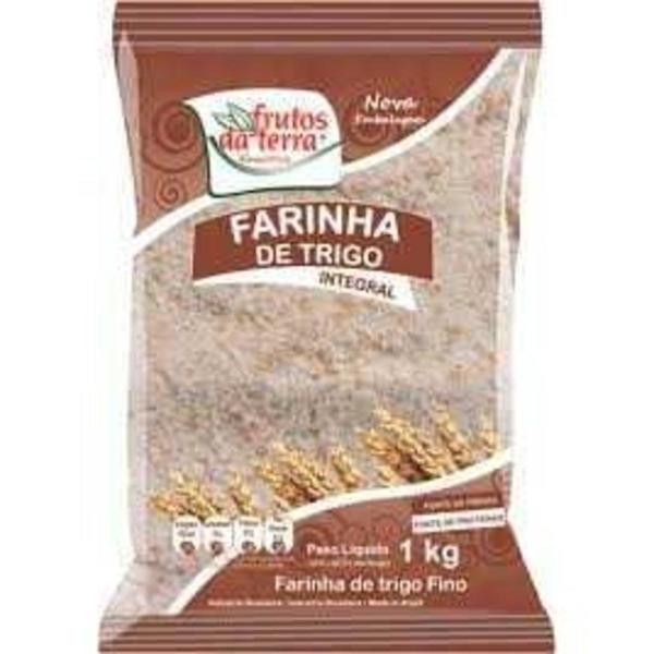 Farinha de Trigo FRUTOS DA TERRA Integral 1Kg