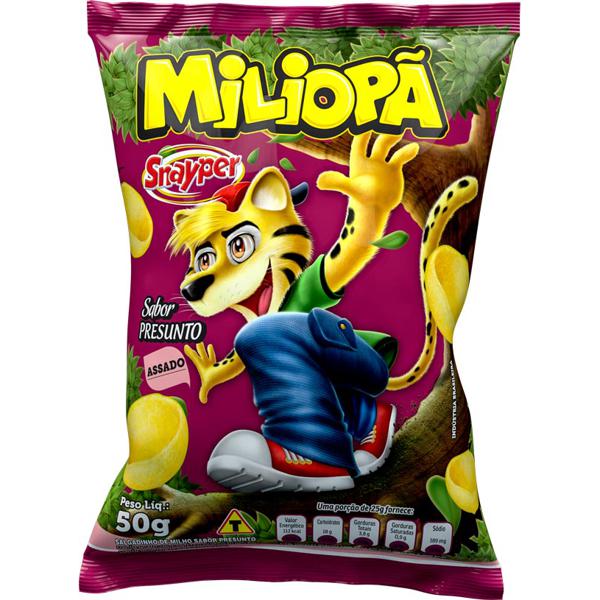 Salgadinho MILIOPÃ Presunto 50g