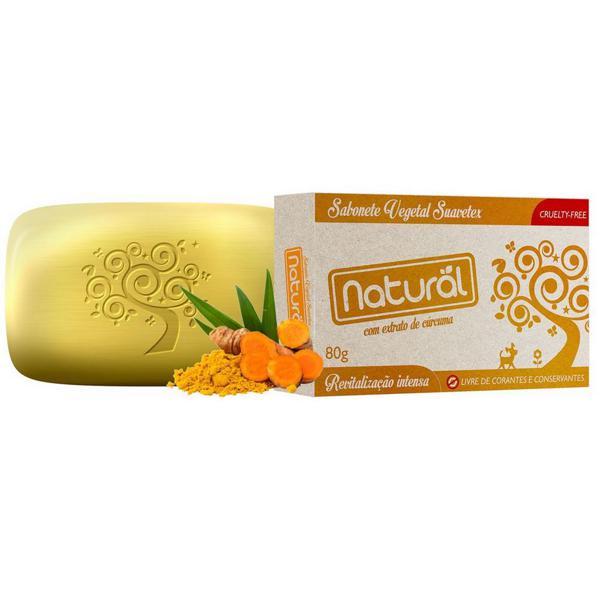 Sabonete cúrcuma 80g - Orgânico Natural