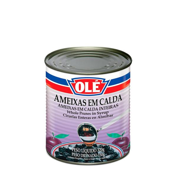 Ameixa em Calda OLE Inteiras Lata 150g
