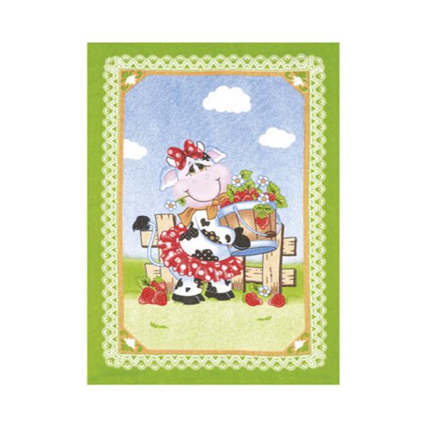 Pano de Copa DOHLER Felpudo Prata Diversos 0,45cm x 0,65cm unidade