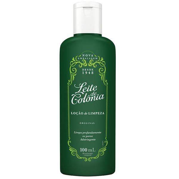 Loção de Limpeza LEITE DE COLONIA Original 100ml