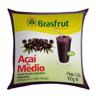 Polpa de Fruta BRASFRUT Açaí 100g