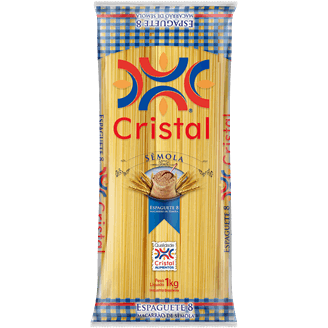 Macarrão Cristal 1Kg Semola Espaguete