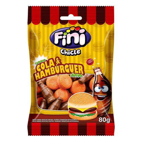 Bala FINI Cola e Hamburguers 80g