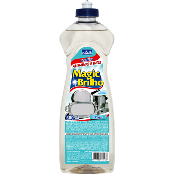 Limpa Alumínio MAGIC BRILHO 500ml