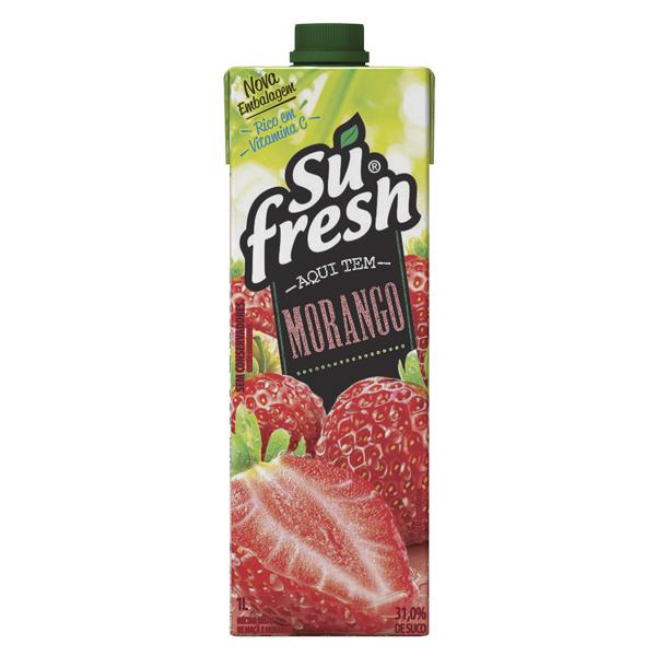 Suco SUFRESH Morango 1L