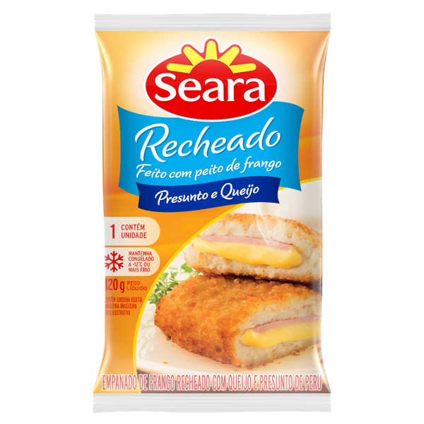 Empanado de Presunto e Queijo SEARA 120g