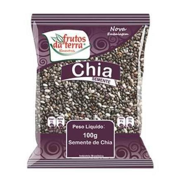 Semente de Chia FRUTOS DA TERRA 100g