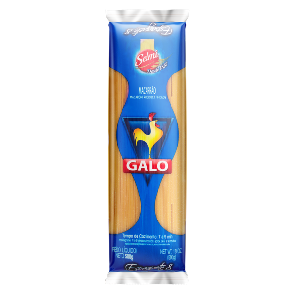Macarrão GALO Espaguete Nº8 1Kg