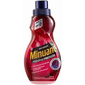 Amaciante Concentrado MINUANO Rosa e Jasmin 500ml